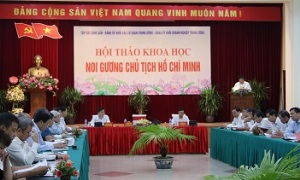 Hội thảo khoa học về noi gương Chủ tịch Hồ Chí Minh